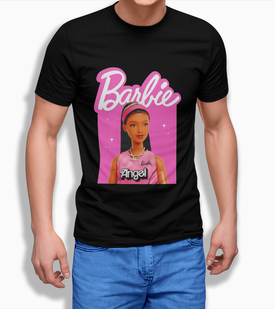 Barbie Angel Reese Atlanta Dream Basketball WNBA 2026 T-Shirt