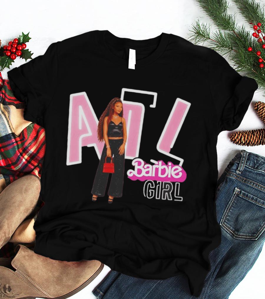 Barbie Girl ATL Angel Reese Atlanta Dream Basketball WNBA 2026 T-Shirt