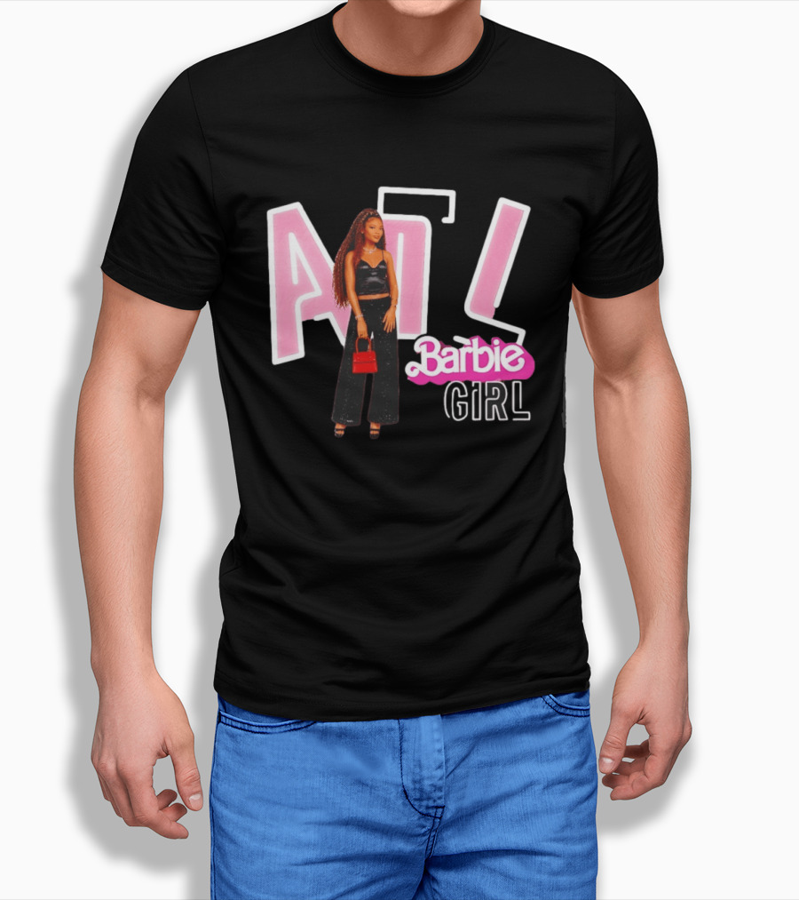 Barbie Girl ATL Angel Reese Atlanta Dream Basketball WNBA 2026 T-Shirt