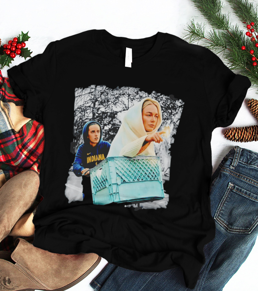 Caitlin Clark Sophie Cunningham ET Indiana Fever Basketball Iconic Movie Mashup 2026 T-Shirt