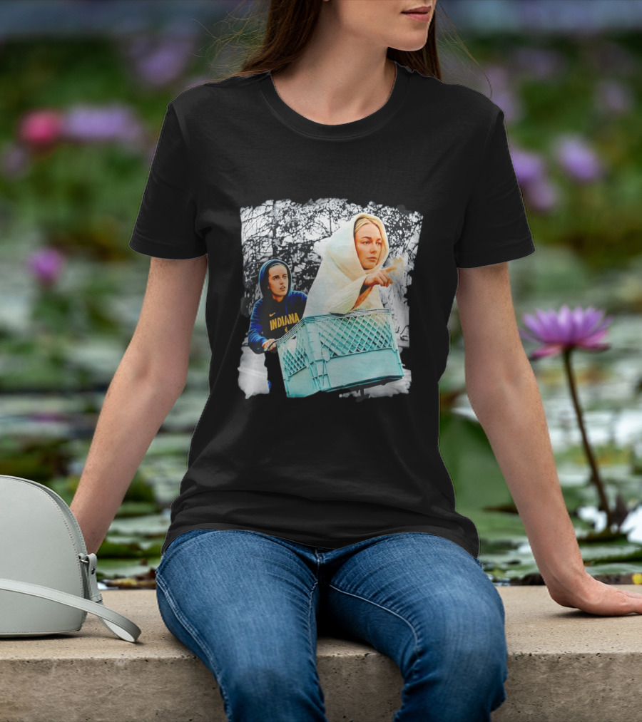 Caitlin Clark Sophie Cunningham ET Indiana Fever Basketball Iconic Movie Mashup 2026 T-Shirt