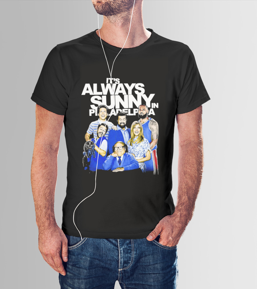 It's Always Sunny In Philadelphia Lebron James Kitten Mittens T-Shirt