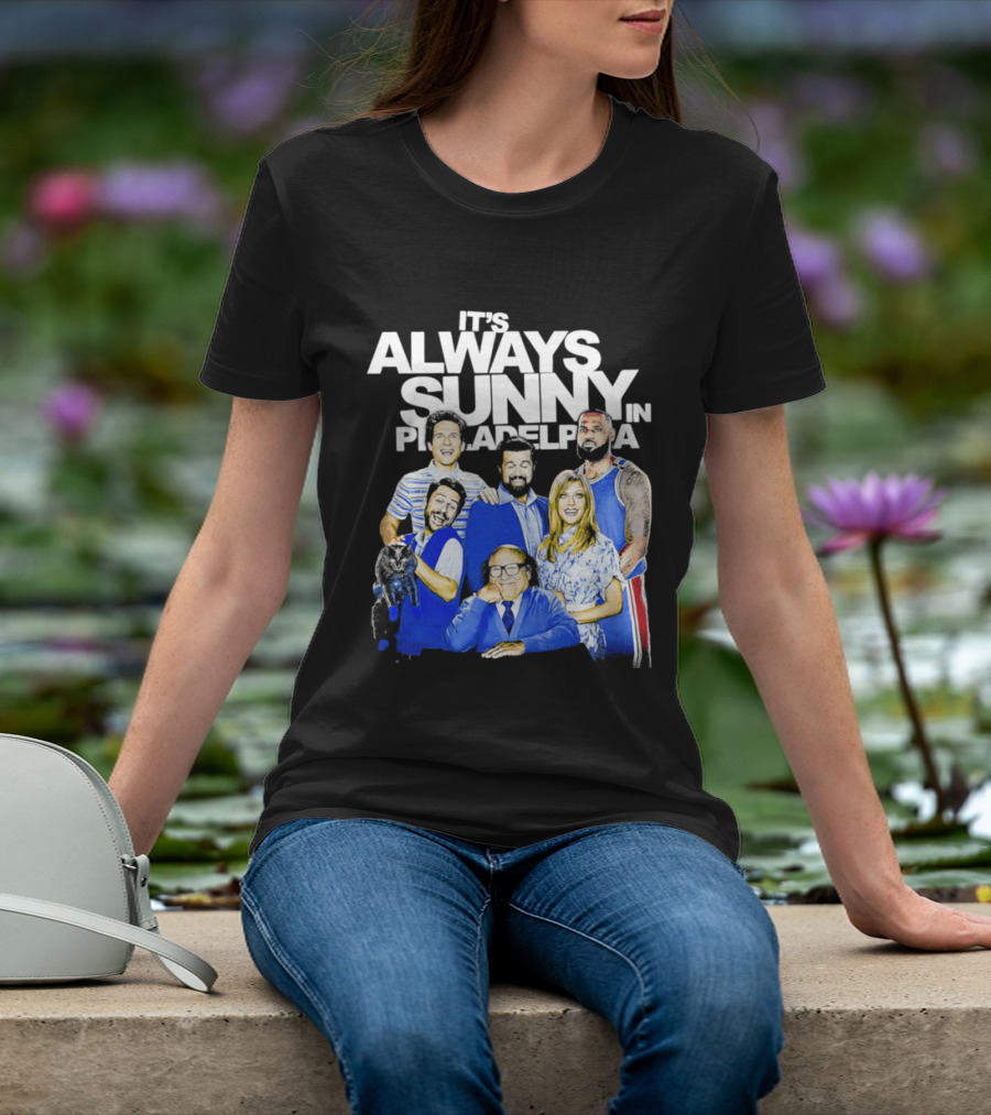 It's Always Sunny In Philadelphia Lebron James Kitten Mittens T-Shirt