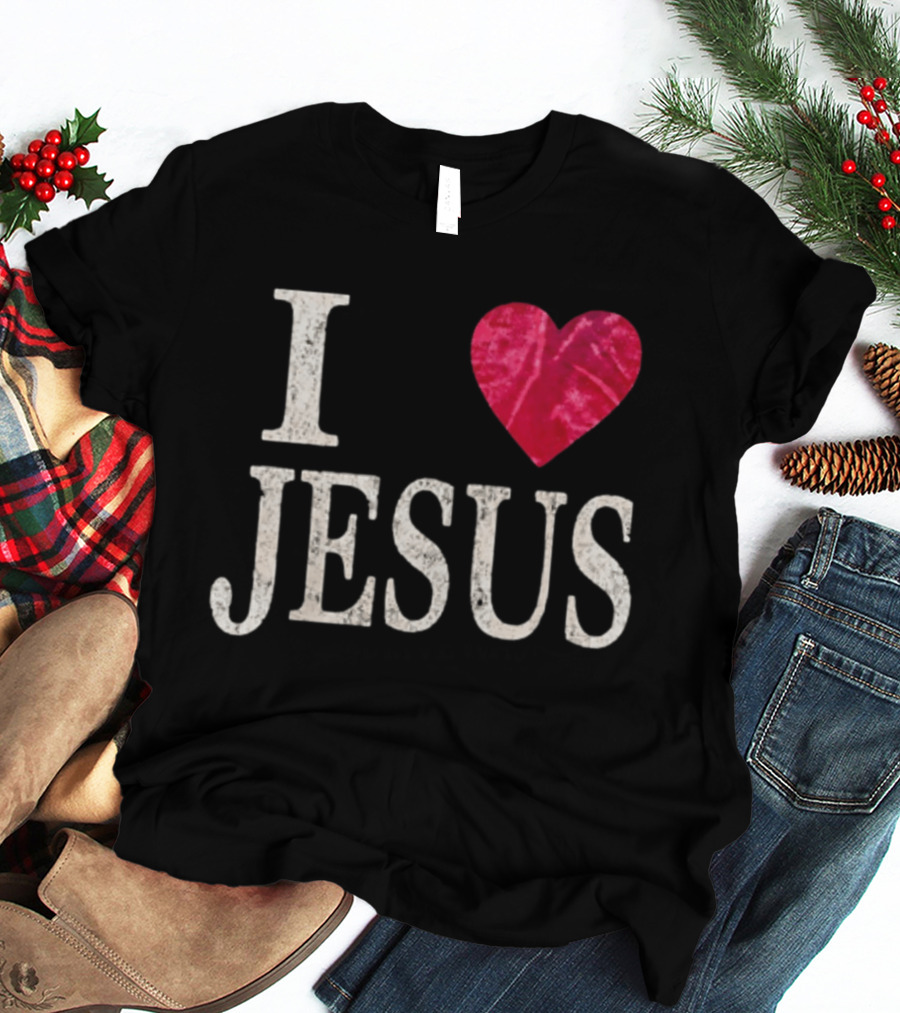 Jessie Bates III I Heart Jesus T-Shirt