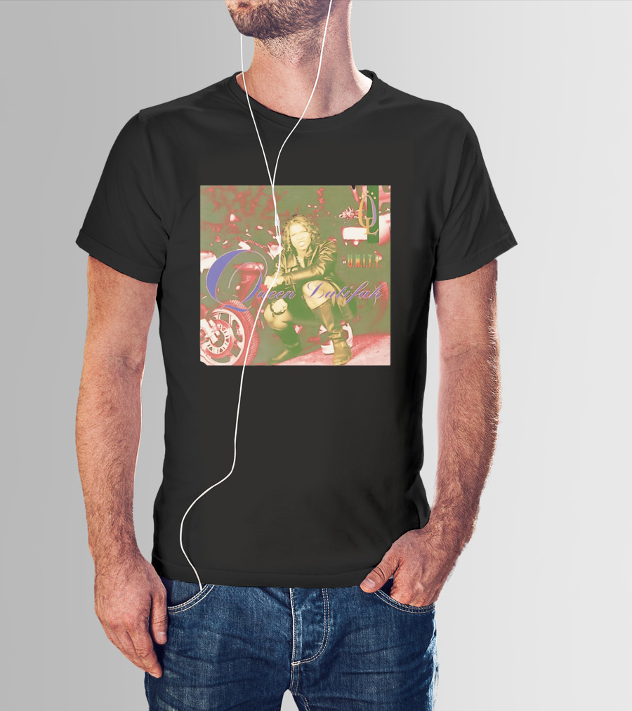 Queen Latifah U.N.I.T.Y. Motorcycle Leather T-Shirt