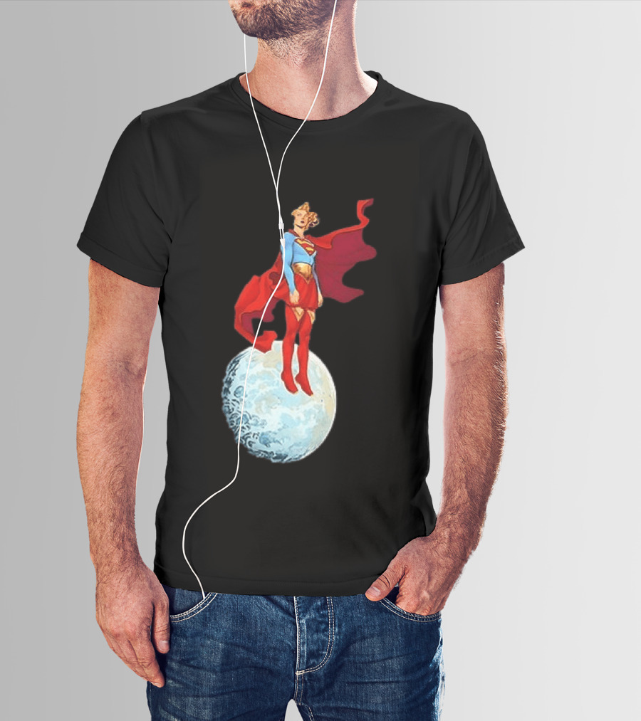 Rebecca Ferguson Supergirl Iconic Comic T-Shirt