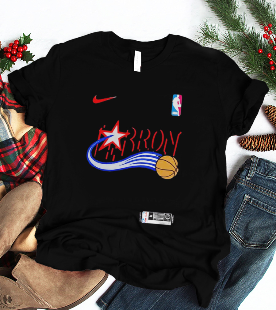 Nike NBA LeBron Star Basketball Graphic Philadelphia 76ers T-Shirt