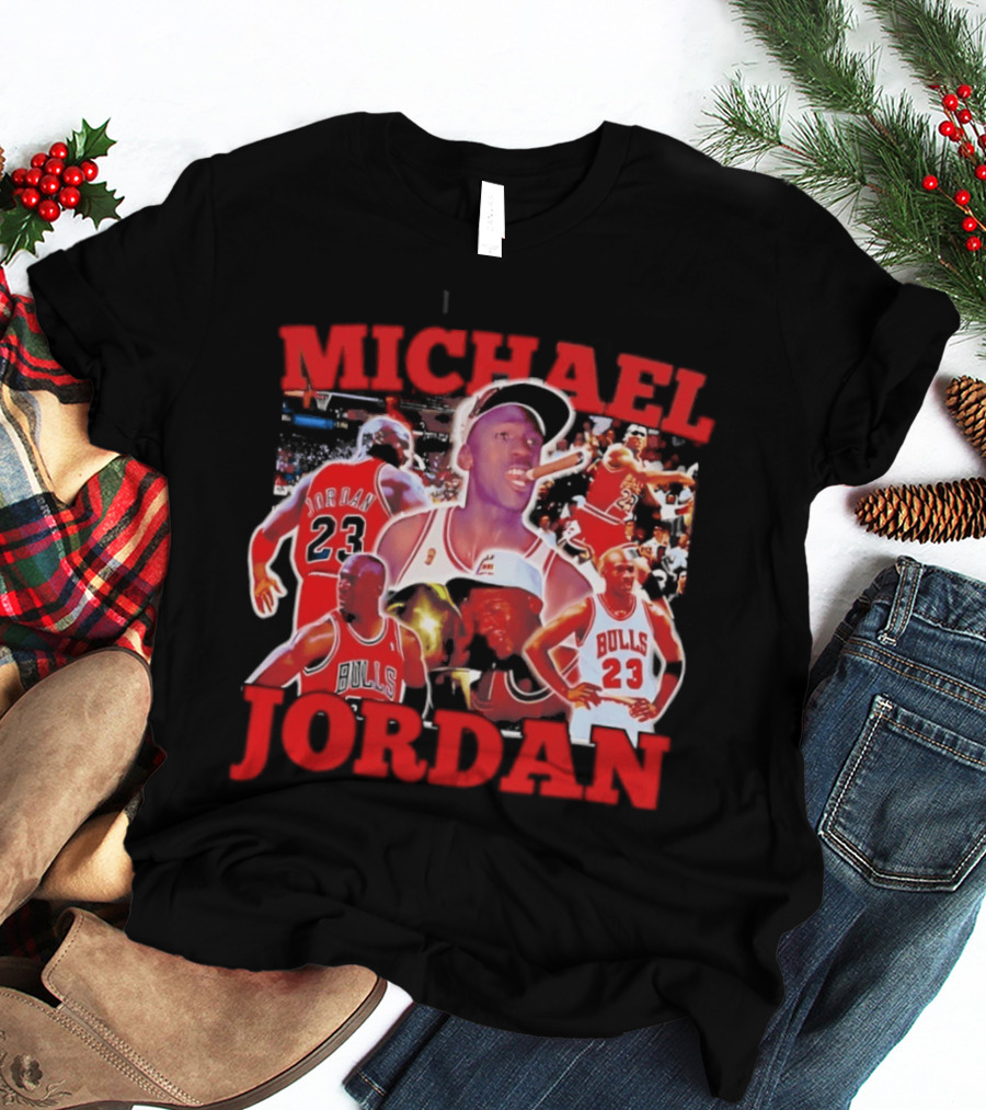 Michael Jordan 23 Bulls 90s T-Shirt