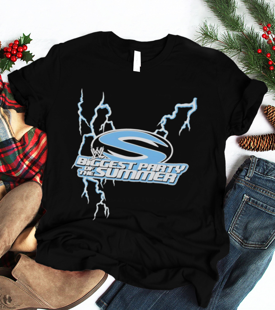 SummerSlam WWE Biggest Party Of The Summer 2026 Lightning Edition T-Shirt