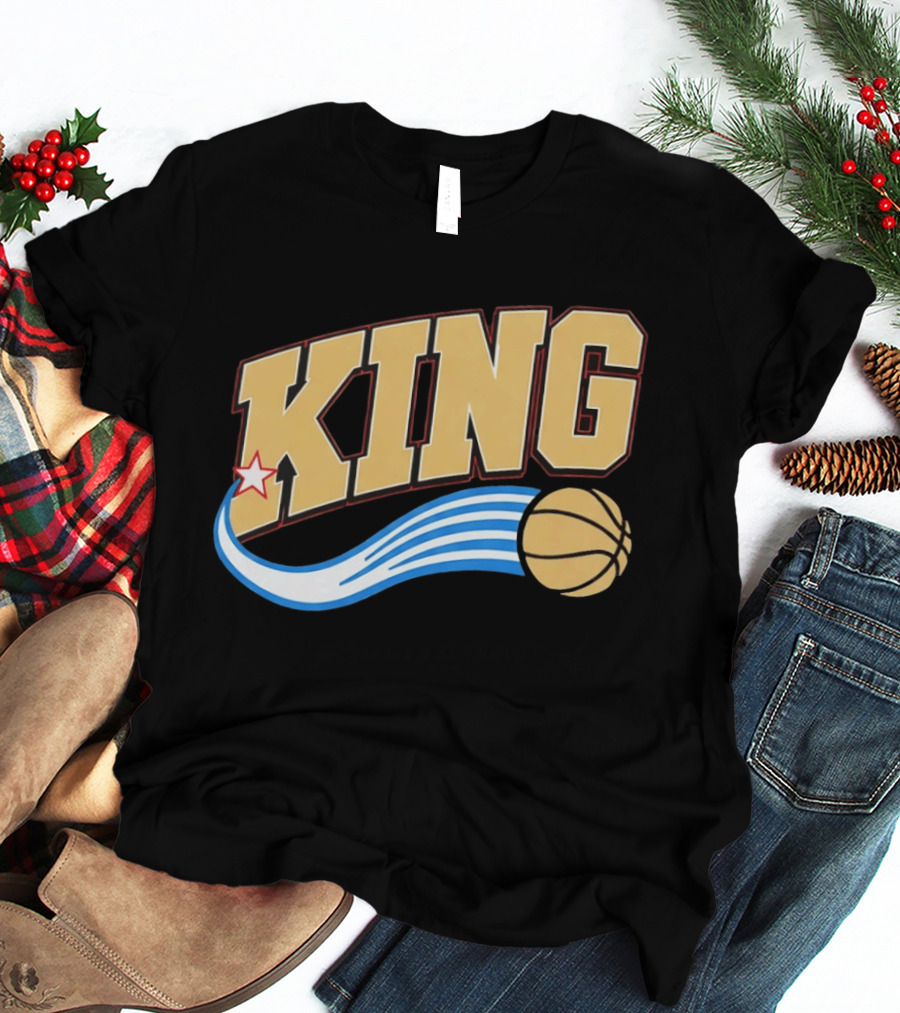 Philadelphia 76ers King Basketball Lebron James T-Shirt