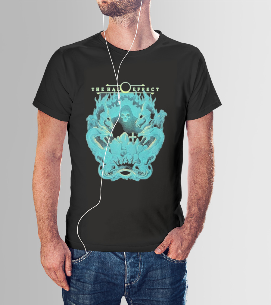 The Halo Effect Dragons Skull Fantasy T-Shirt