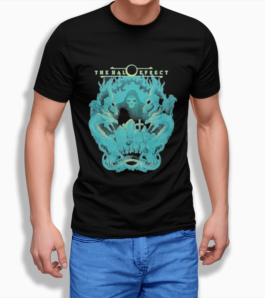 The Halo Effect Dragons Skull Fantasy T-Shirt