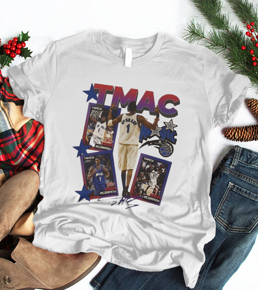 TMAC Tracy McGrady Magic Basketball Legends T-Shirt