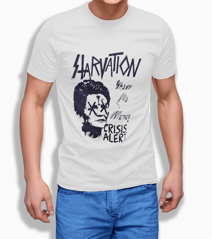 Starvation Sheer Mercy Crisis Alert T-Shirt