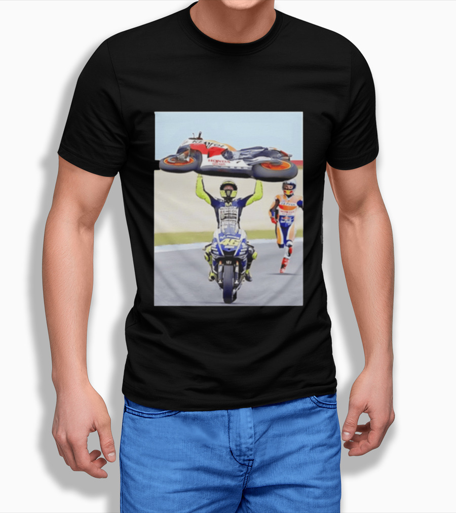 Valentino Rossi Honda MotoGP 46 Victory Celebration 2026 T-Shirt