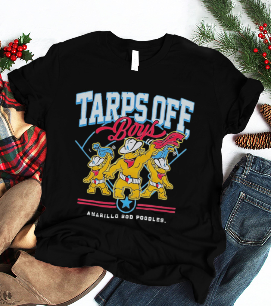 Tarps Off Boys Amarillo Sod Poodles Sports T-Shirt