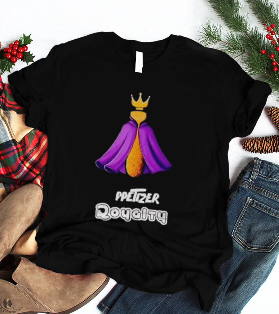 Crowned Nugget Appetizer Royalty Kingscape T-Shirt