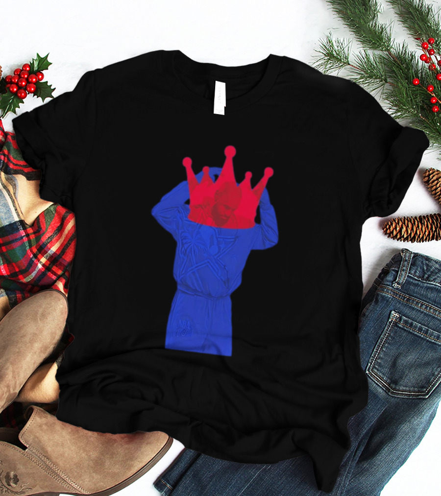 LeBron James NBA Finals 76ers King And Crown T-Shirt