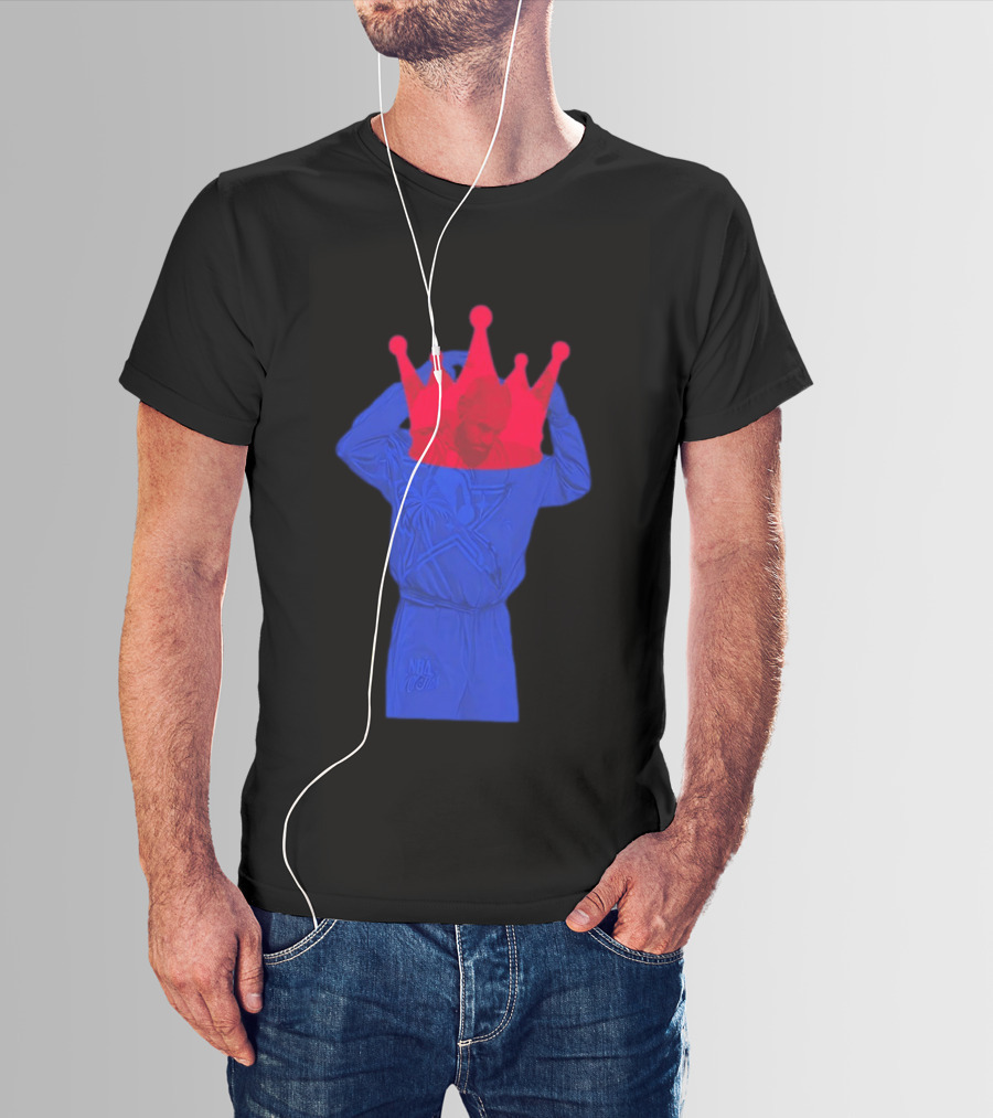 LeBron James NBA Finals 76ers King And Crown T-Shirt
