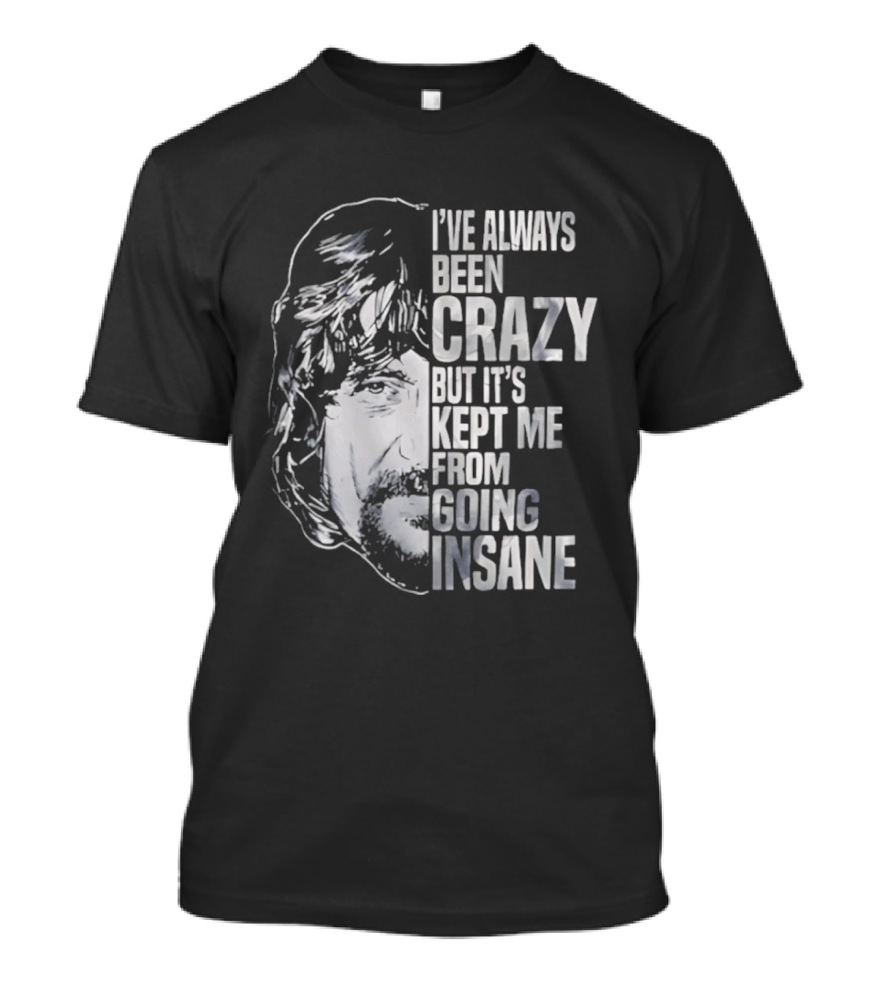 I've Always Been Crazy But It's Kept Me From Going Insane Waylon Jennings T-Shirt