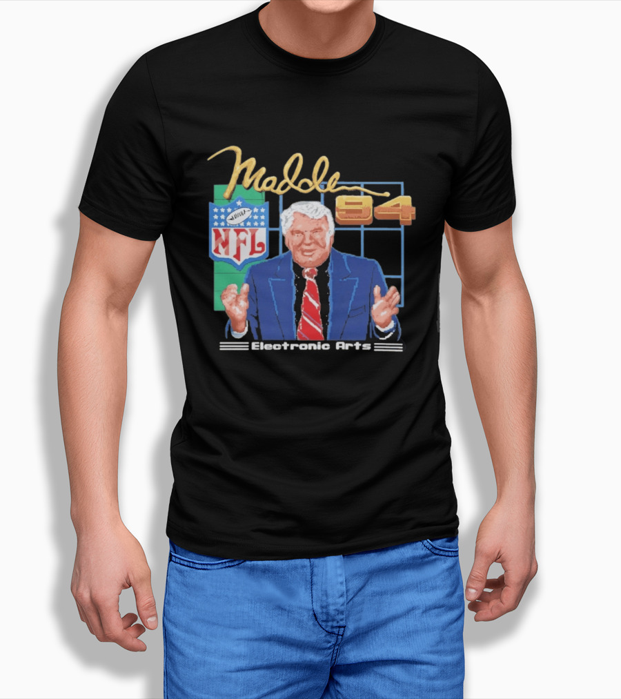 NFL Madden 94 Electronic Arts Vintage Gaming T-Shirt