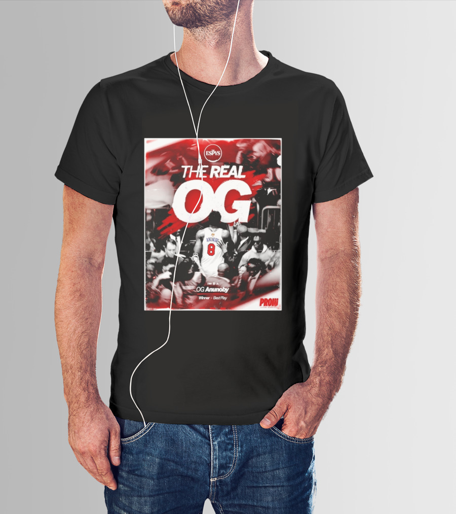 OG Anunoby The Real OG ESPYS Winner Best Play Indiana Basketball T-Shirt