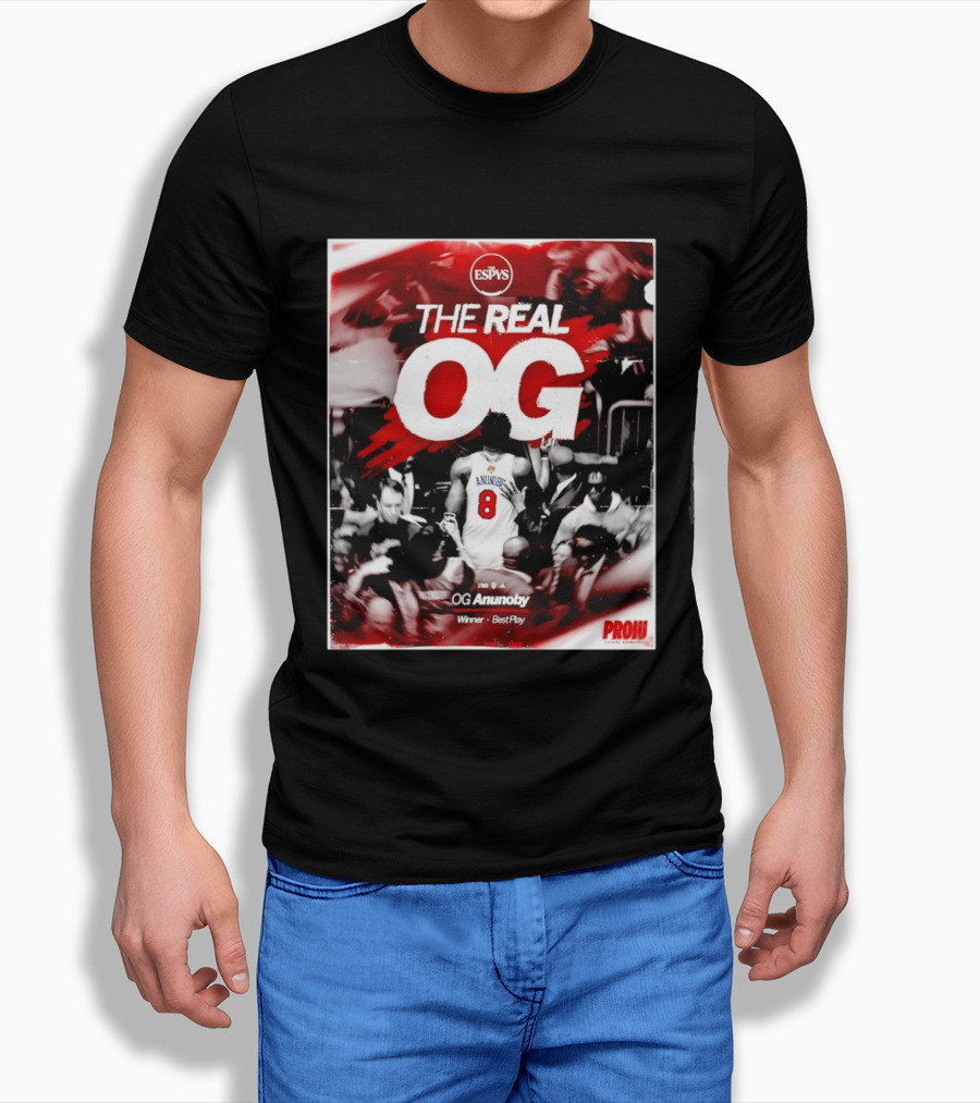 OG Anunoby The Real OG ESPYS Winner Best Play Indiana Basketball T-Shirt