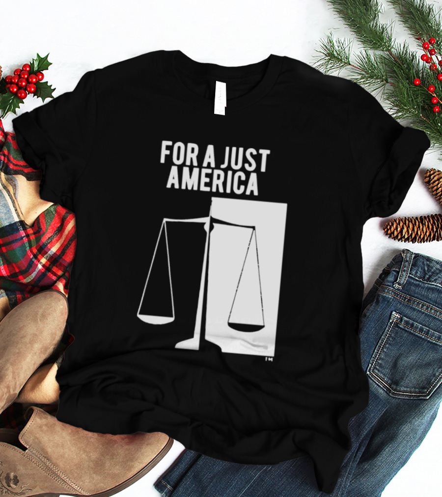 Resist For A Just America Scales Of Justice T-Shirt