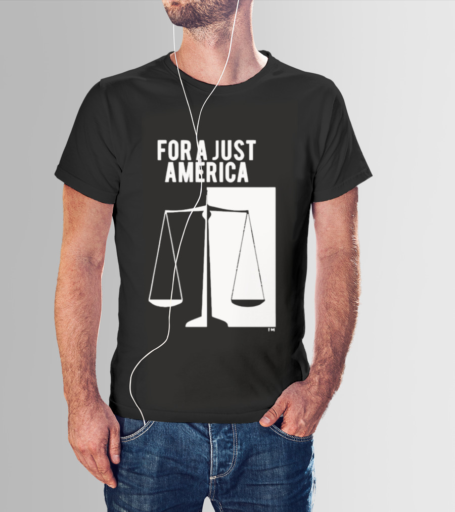 Resist For A Just America Scales Of Justice T-Shirt