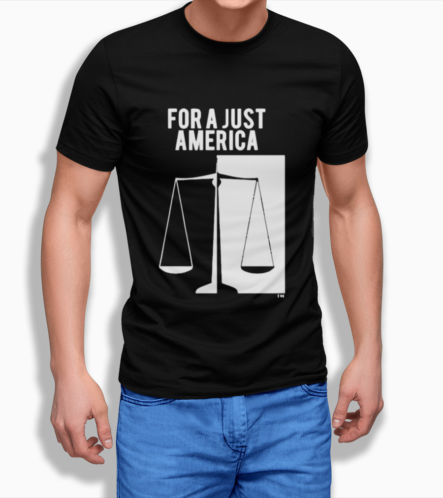 Resist For A Just America Scales Of Justice T-Shirt