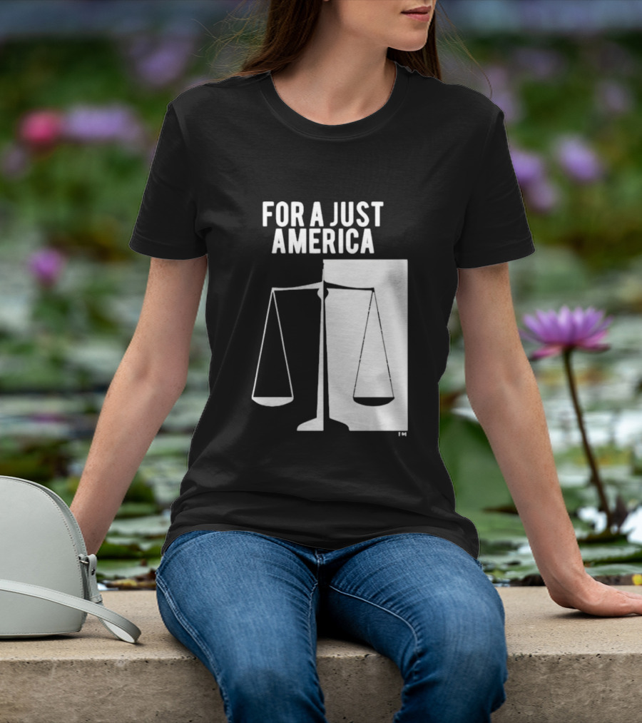 Resist For A Just America Scales Of Justice T-Shirt