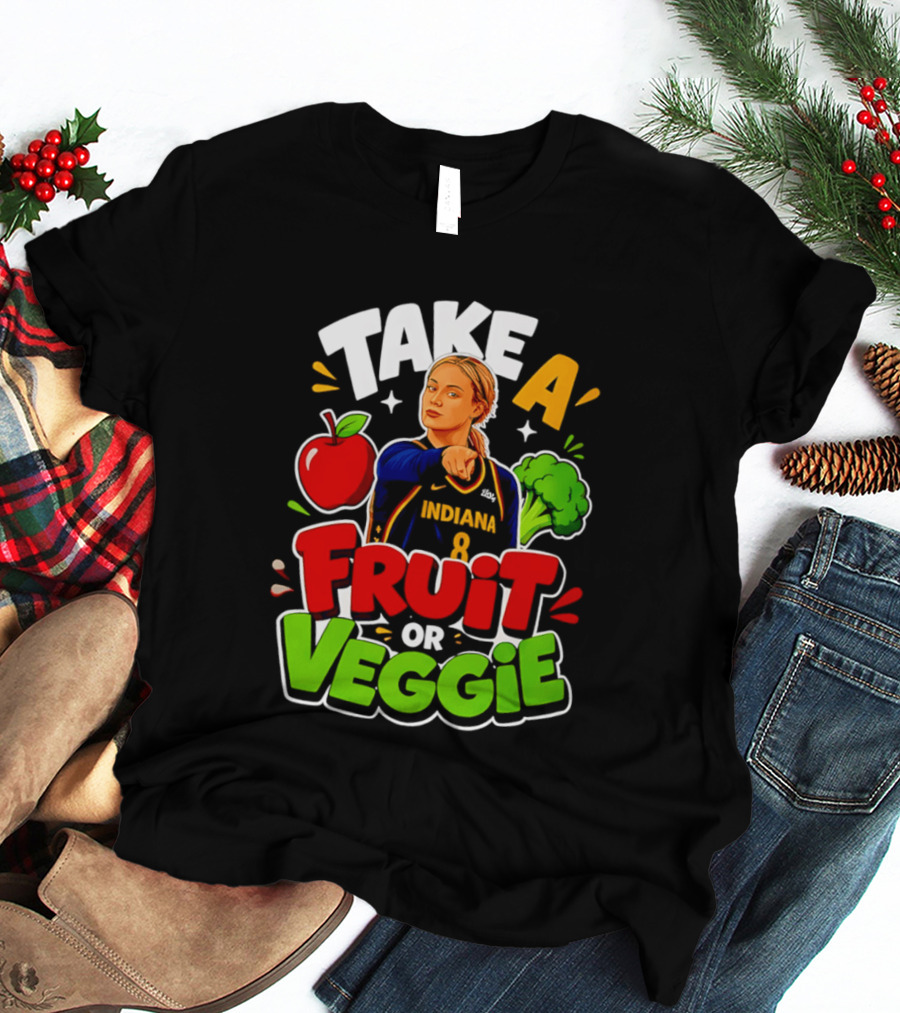 Take A Fruit Or Veggie Indiana 8 T-Shirt