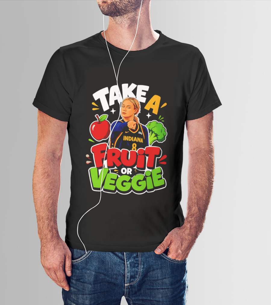 Take A Fruit Or Veggie Indiana 8 T-Shirt