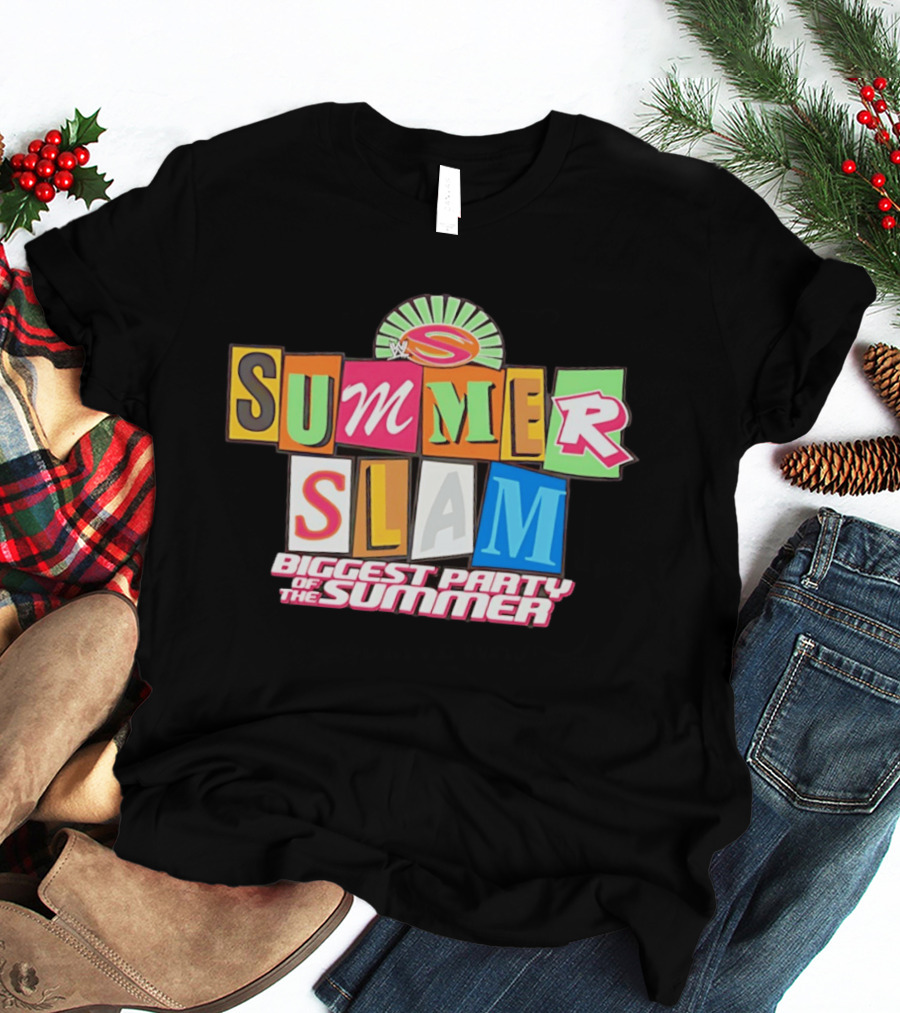 SummerSlam WWE 2026 Biggest Party Of The Summer T-Shirt