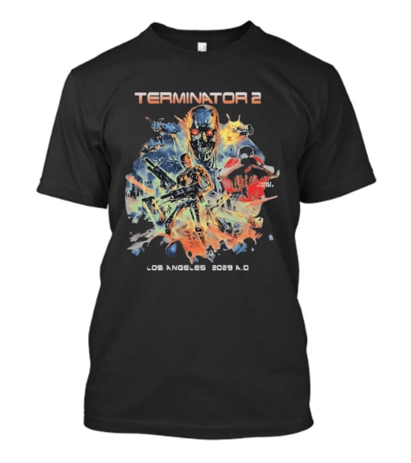 Terminator 2 Los Angeles 2029 A.D. Future War T-Shirt