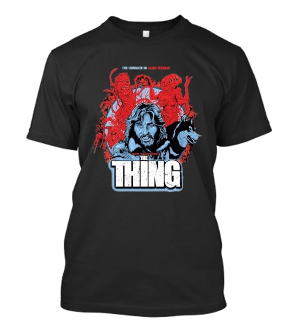 The Thing Ultimate Alien Terror John Carpenter's Classic 1982 Horror Movie T-Shirt