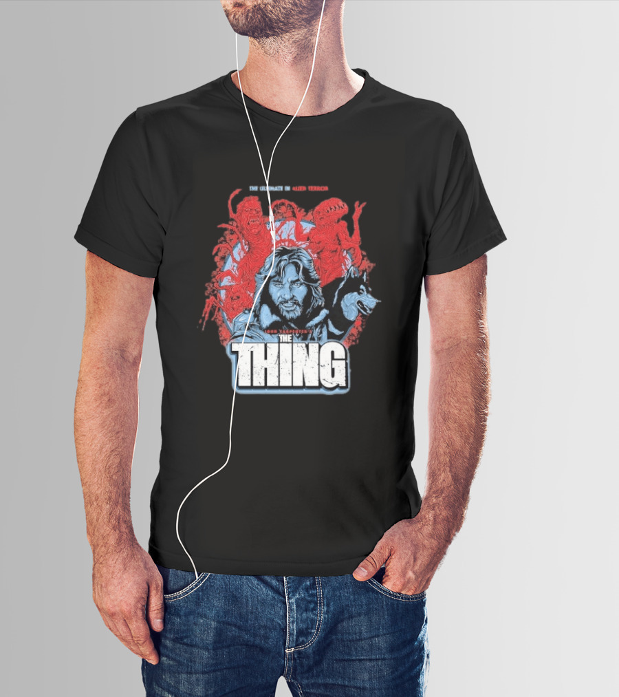 The Thing Ultimate Alien Terror John Carpenter's Classic 1982 Horror Movie T-Shirt