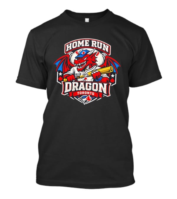 Toronto Blue Jays Home Run Dragon Toronto Royal Blue T-Shirt