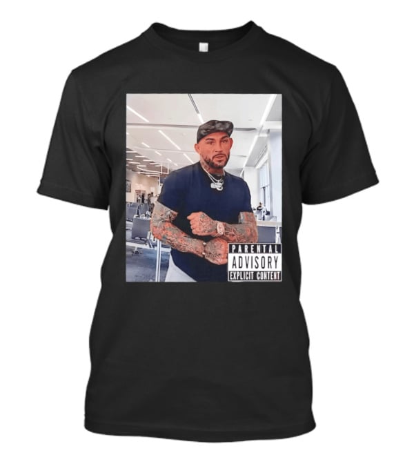 UFC Dustin Poirier Parental Advisory Explicit Content T-Shirt