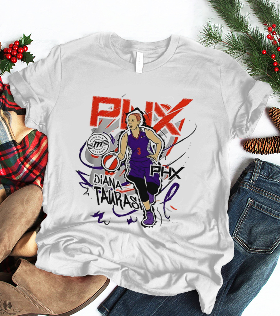 Diana Taurasi Phoenix Mercury PHX Basketball WNBA T-Shirt