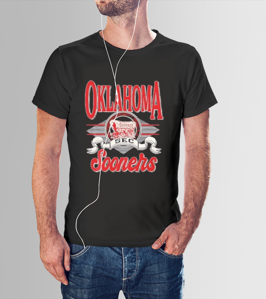 Oklahoma Sooners SEC Football Wagon T-Shirt
