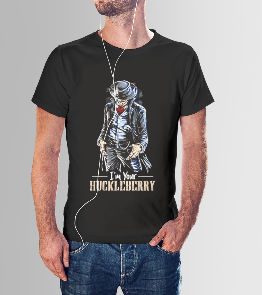 Val Kilmer I'm Your Huckleberry Western Cowboy T-Shirt