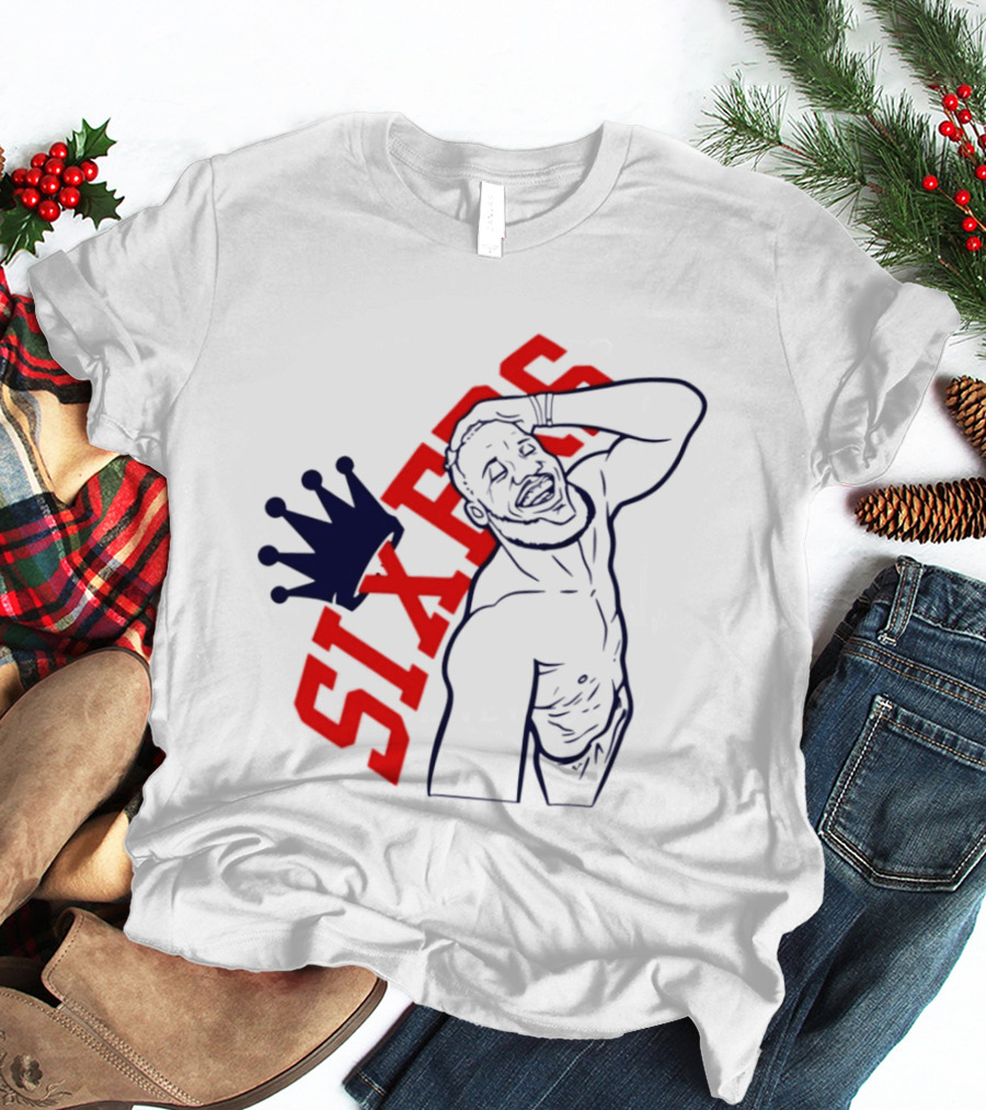 Philadelphia Sixers Crown LeBron James NBA T-Shirt