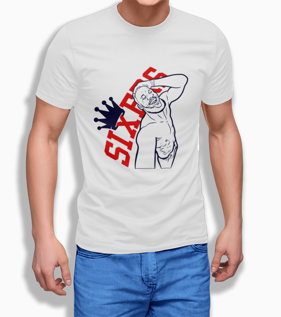 Philadelphia Sixers Crown LeBron James NBA T-Shirt