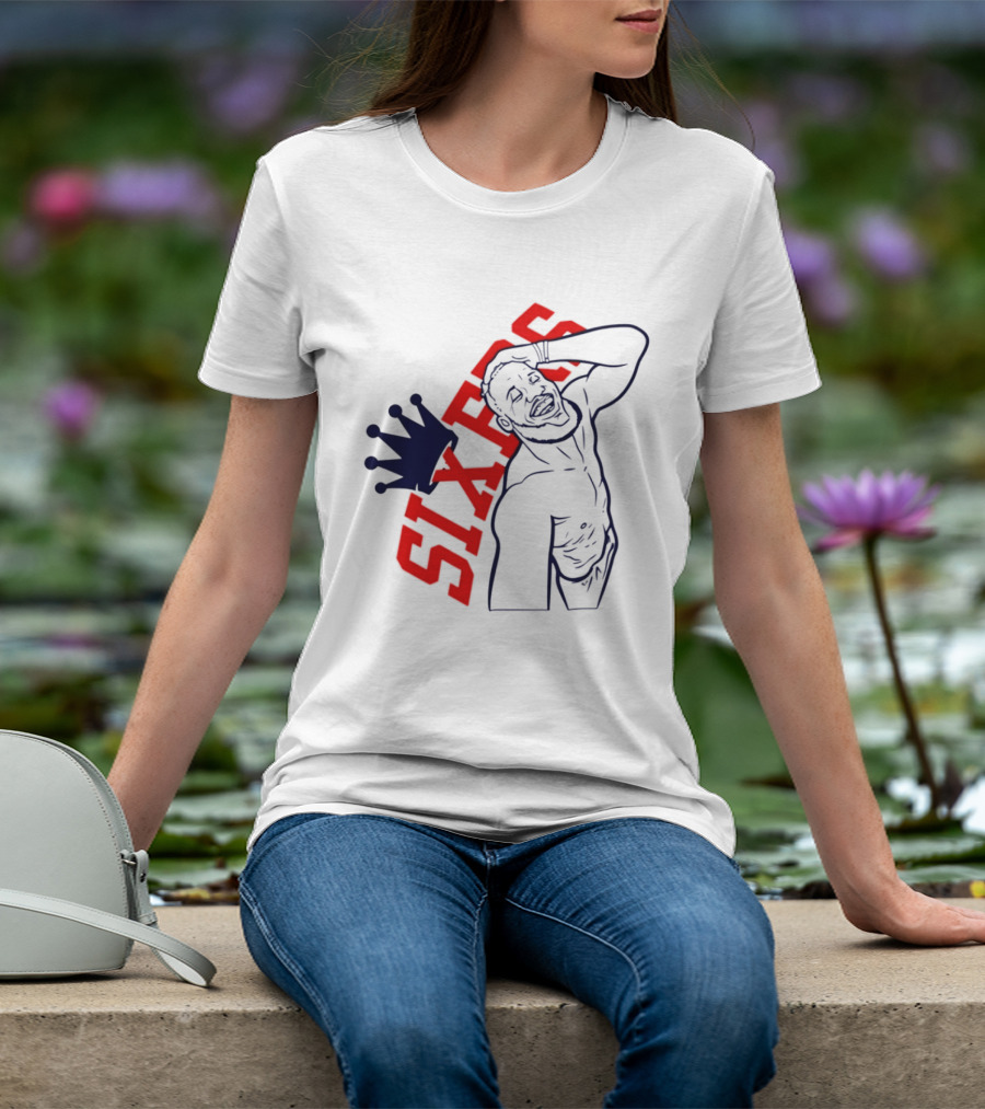 Philadelphia Sixers Crown LeBron James NBA T-Shirt
