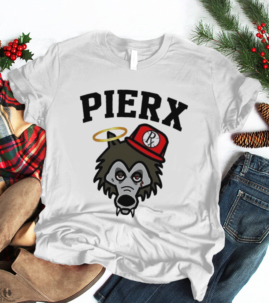 RX Wolf Pierx Halo Red Hat T-Shirt