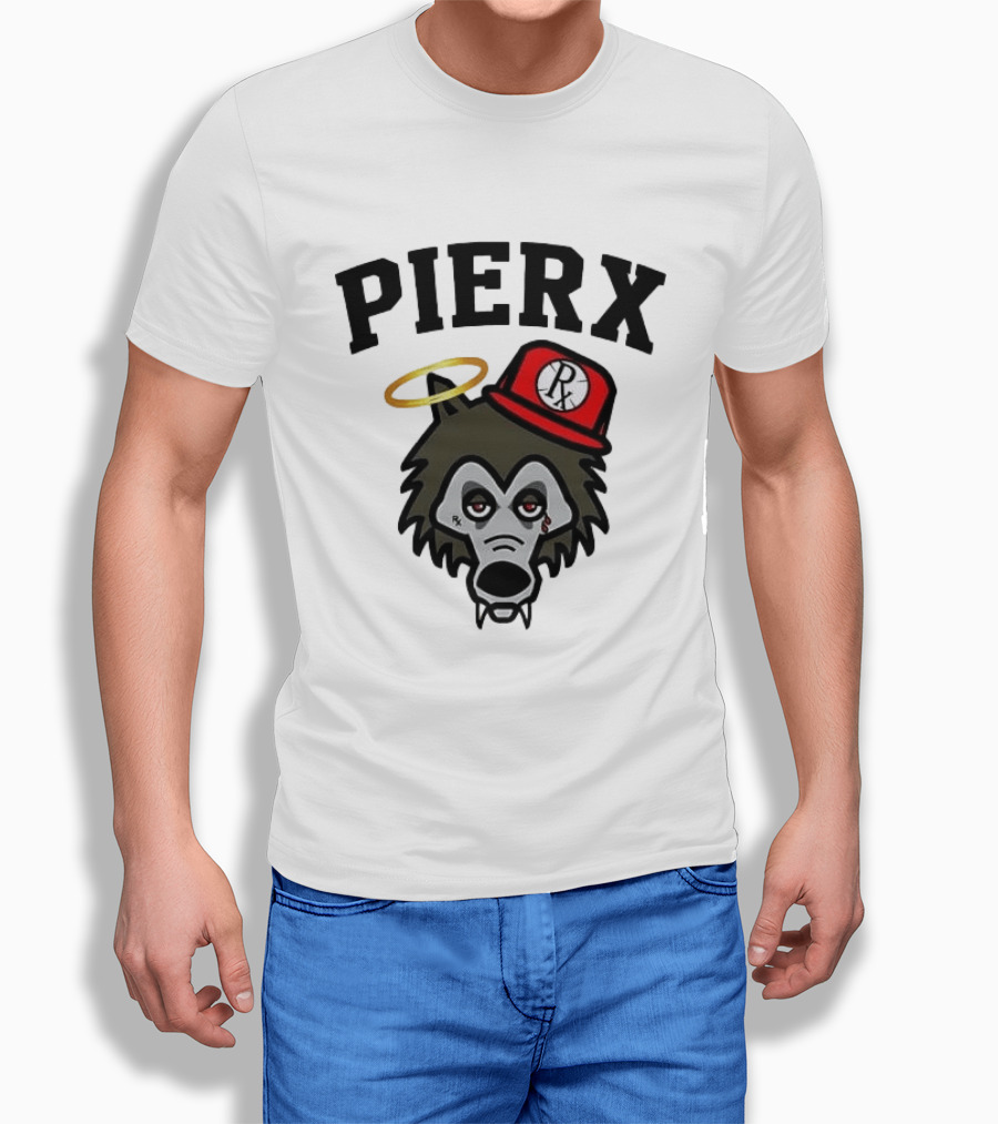 RX Wolf Pierx Halo Red Hat T-Shirt