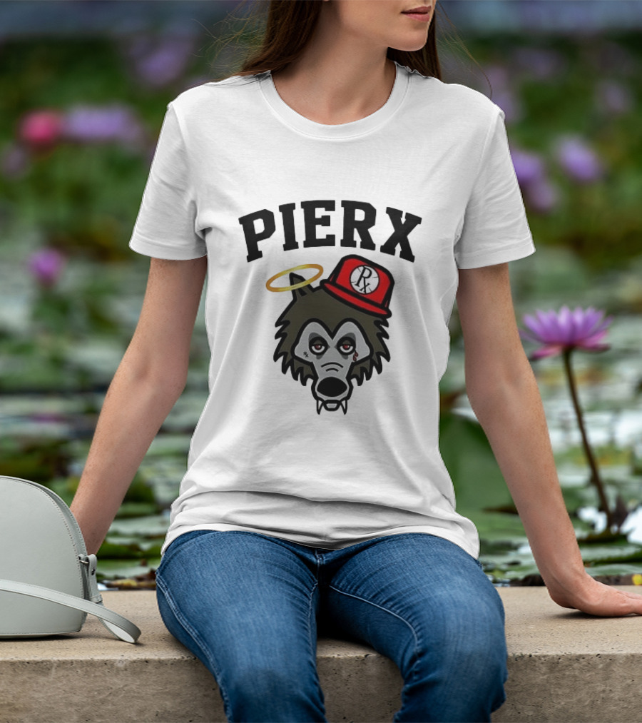 RX Wolf Pierx Halo Red Hat T-Shirt