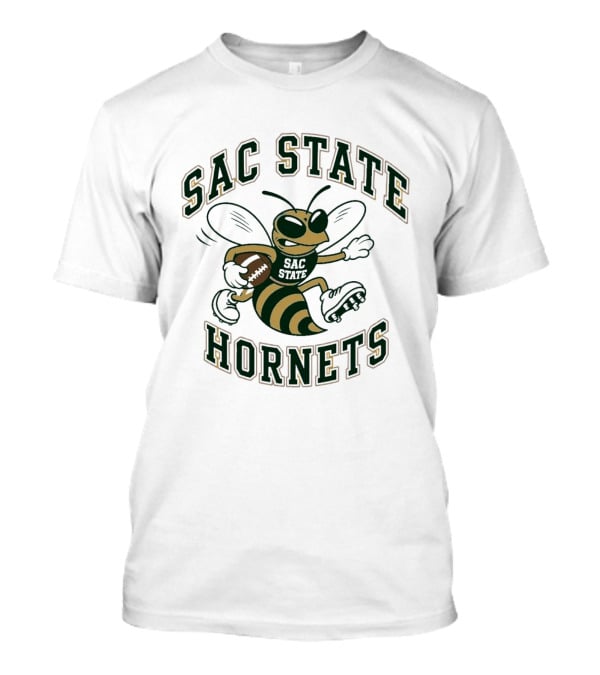 Sac State Hornets Football Cartoon T-Shirt