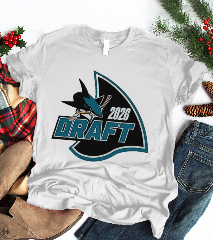 San Jose Sharks 2026 Draft Macklin Celebrini #71 T-Shirt